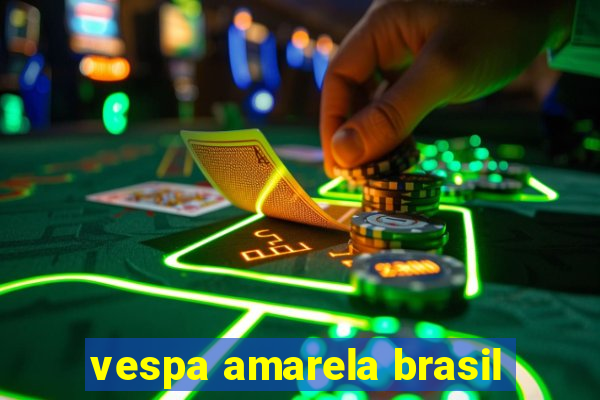 vespa amarela brasil